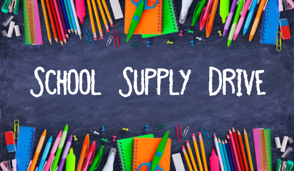 School Supply Drive banner image