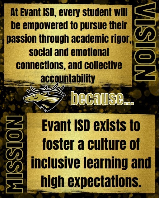 Evant ISD Updated Vision and Mission Statement image